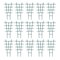 Small Trellis for Climbing Plants, Indoor Outdoor Garden (16.7 x 8.8 In, 15 Pack)